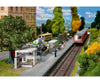 Faller 120240 Ho Modern Bus Shelter With Platform Structures