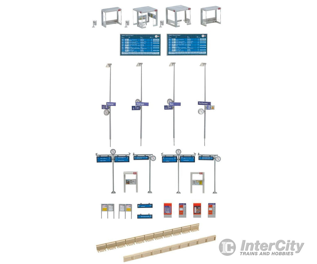 Faller 120240 Ho Modern Bus Shelter With Platform Structures