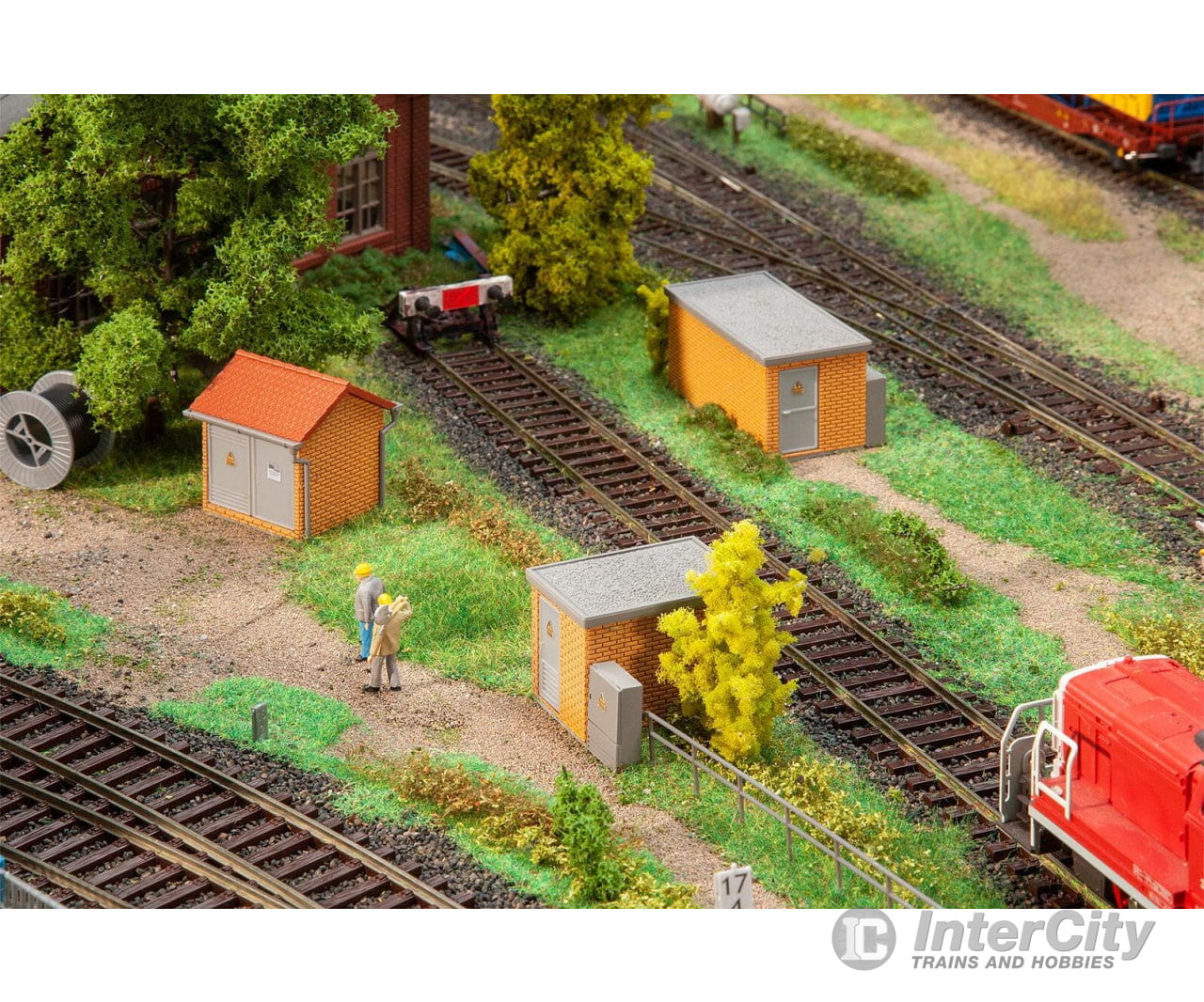Faller 120266 Ho 3 Substations Brick Construction Structures