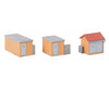 Faller 120266 Ho 3 Substations Brick Construction Structures