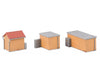 Faller 120266 Ho 3 Substations Brick Construction Structures
