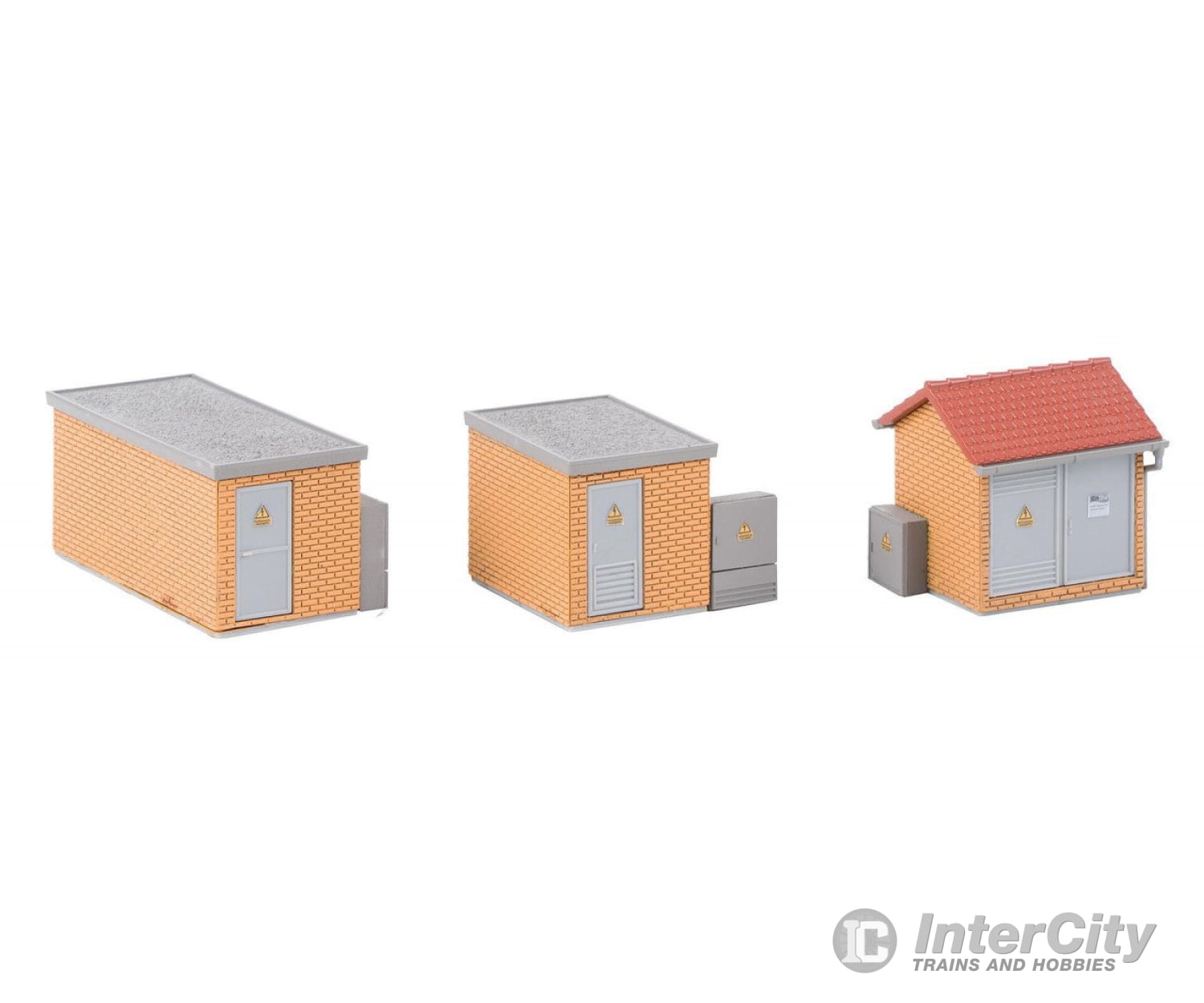 Faller 120266 Ho 3 Substations Brick Construction Structures