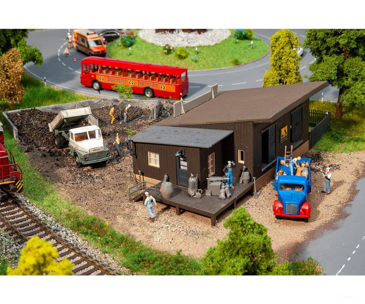 Faller 120271 Ho Dorer Coal Supply Structures