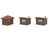 Faller 120272 Ho Engine Driver Waiting Shelter 2 Linemen Structures