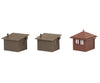 Faller 120272 Ho Engine Driver Waiting Shelter 2 Linemen Structures