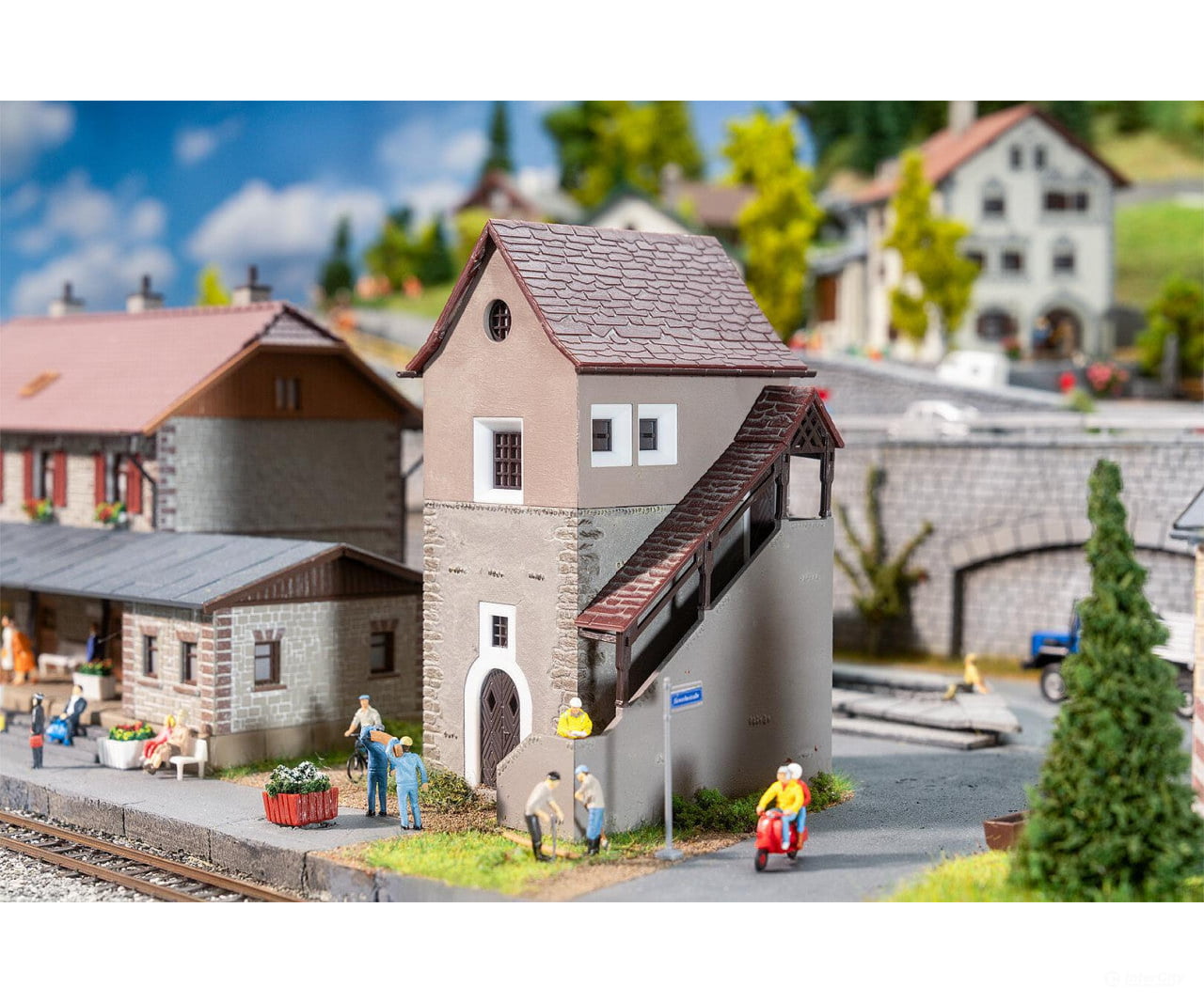 Faller 120274 HO Zuoz Switch house Structures