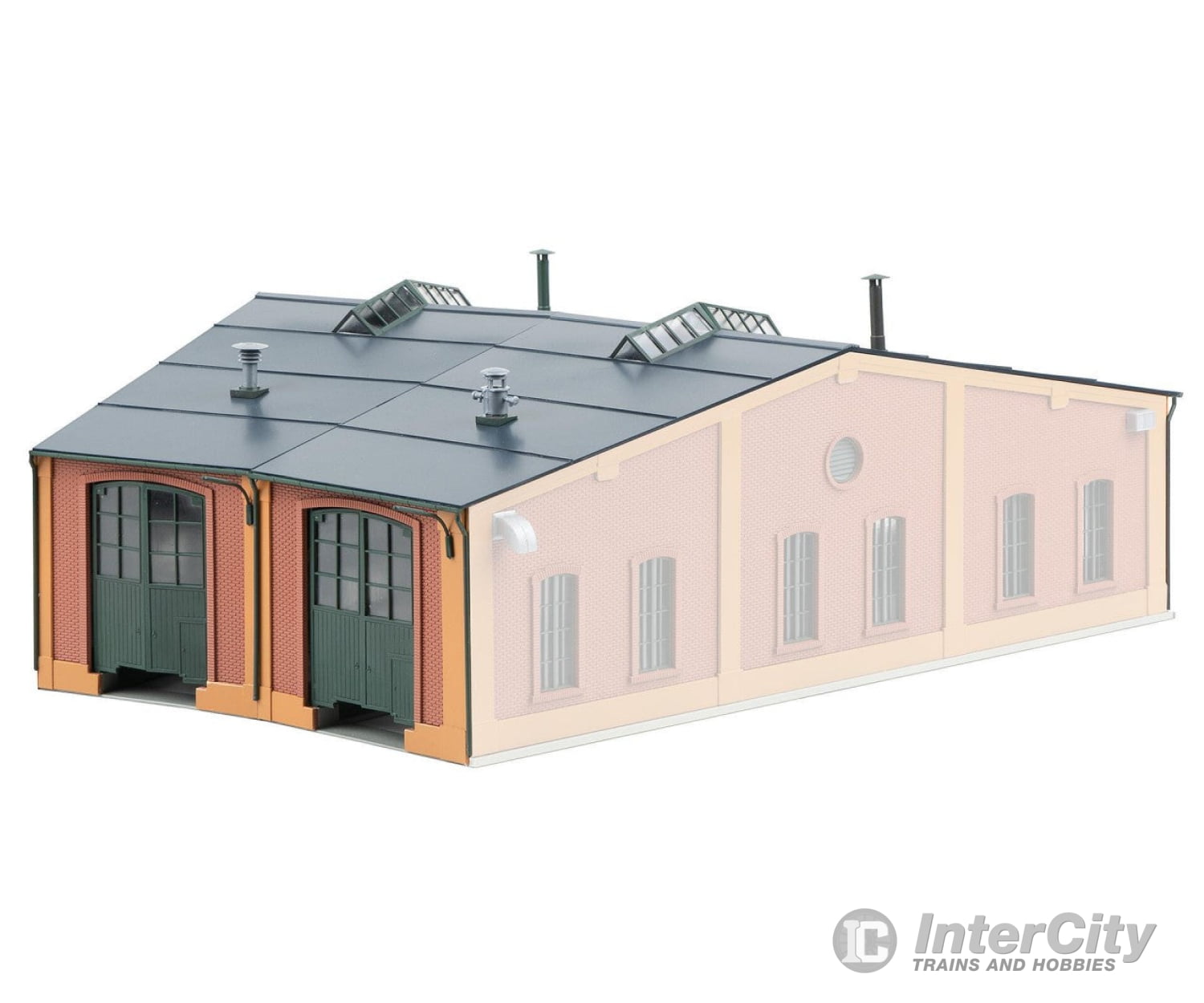 Faller 120282 Ho Supplementary Set For Roundhouse With 12° Track Angle Structures