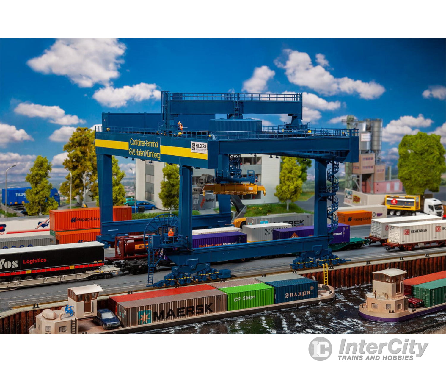 Faller 120291 Ho Gvz Hafen Nürnberg Container Bridge-Crane Structures