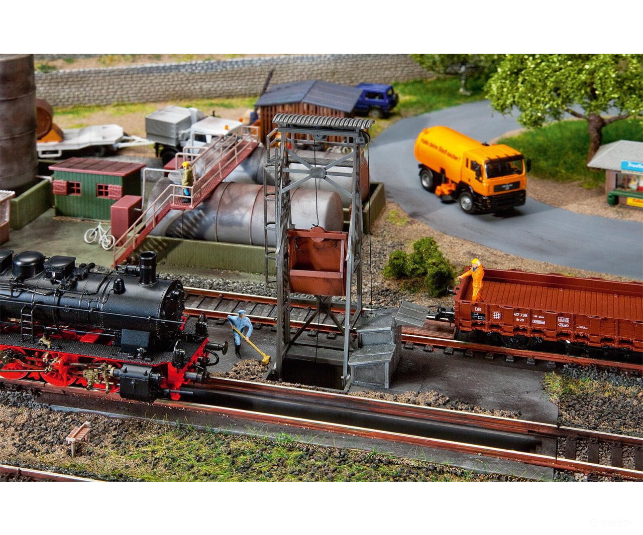 Faller 120295 Ho Handling Facility With Drive Parts Structures