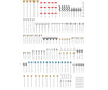 Faller 120298 Ho Rail Route Sign Set Structures