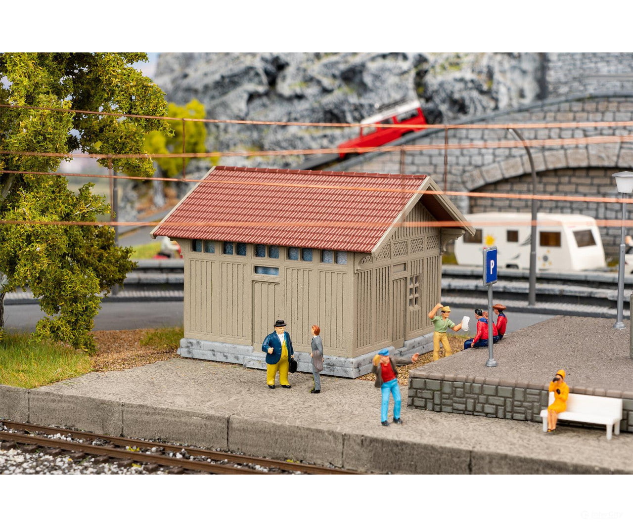 Faller 120307 Ho Toilet Building Structures