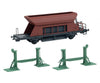 Faller 120323 HO 2 Spindle jacks with jacked-up wagon - Structures
