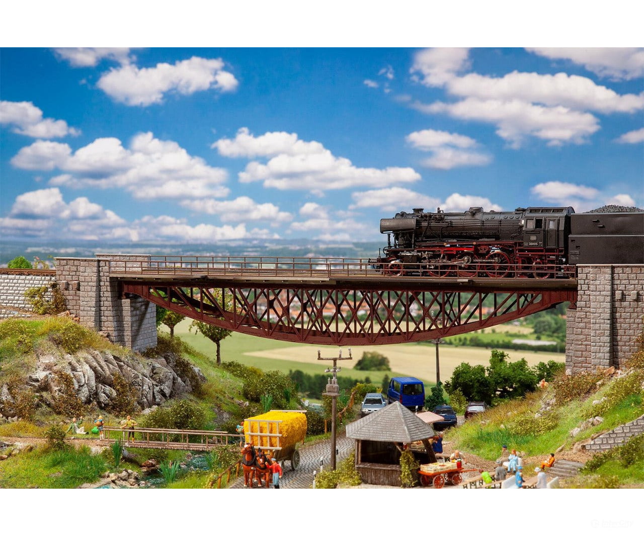 Faller 120503 Ho Fish-Bellied Bridge Tunnels & Bridges