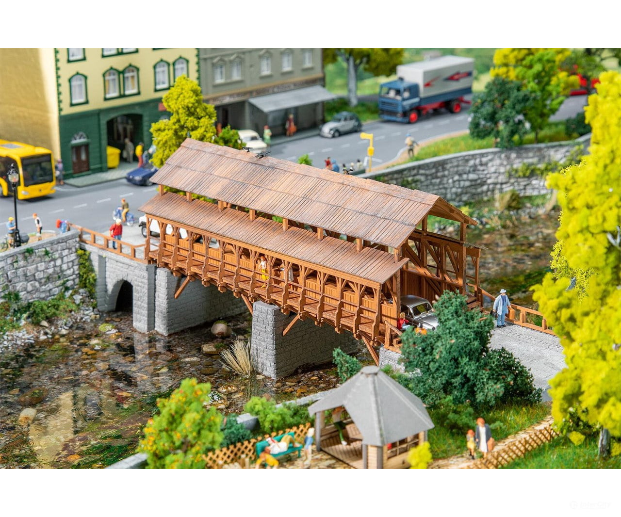 Faller 120527 Ho Wooden Railway Bridge Tunnels & Bridges