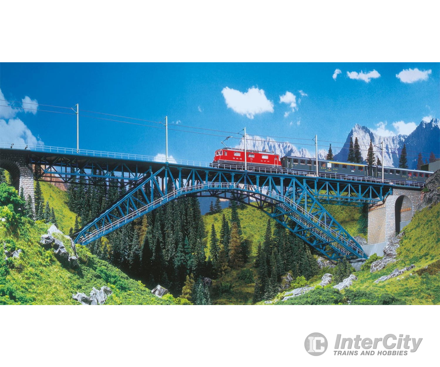Faller 120535 Ho Bietschtal Bridge Two-Track Tunnels & Bridges