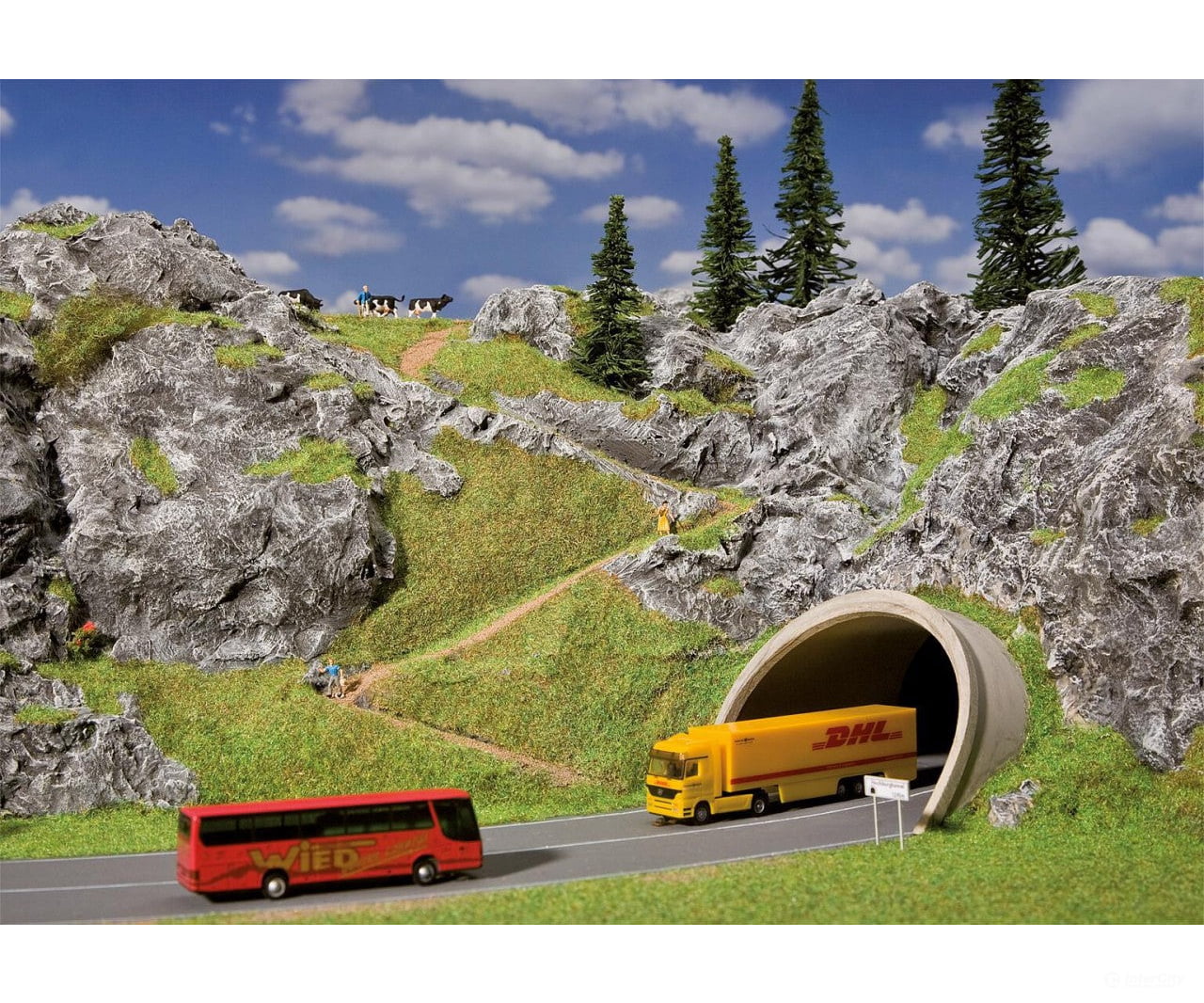 Faller 120562 Ho Ice/Road Tunnel Portal Tunnels & Bridges