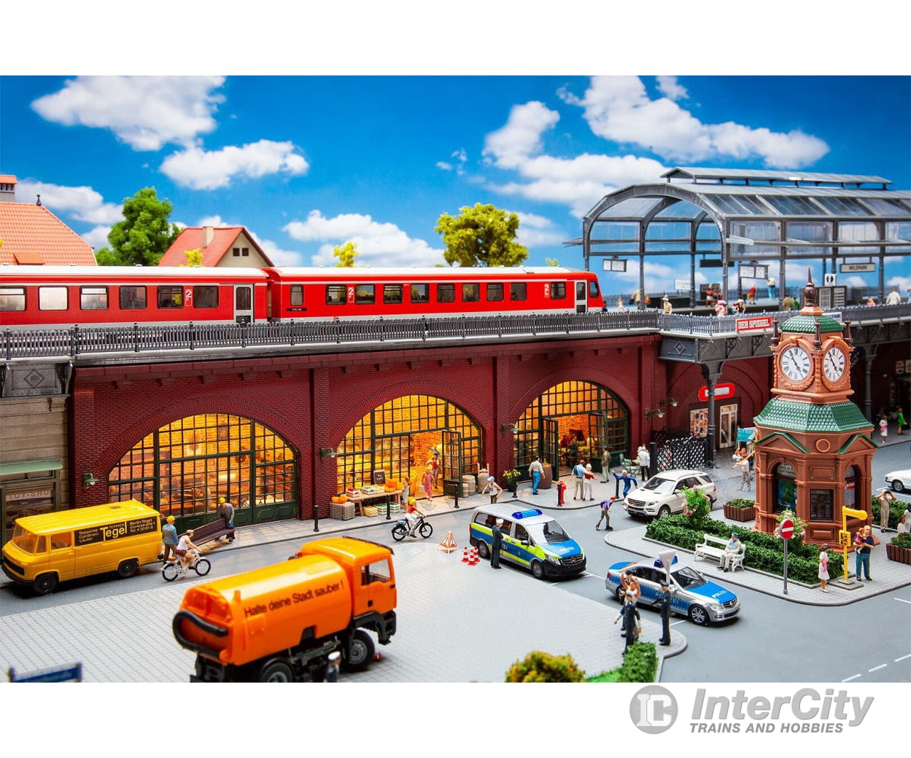 Faller 120571 Ho Arcades With Shops And Interior Equipment Structures