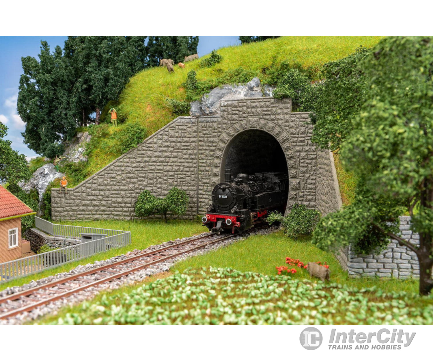 Faller 120576 Ho 2 Tunnel Portals 1-Track Tunnels & Bridges