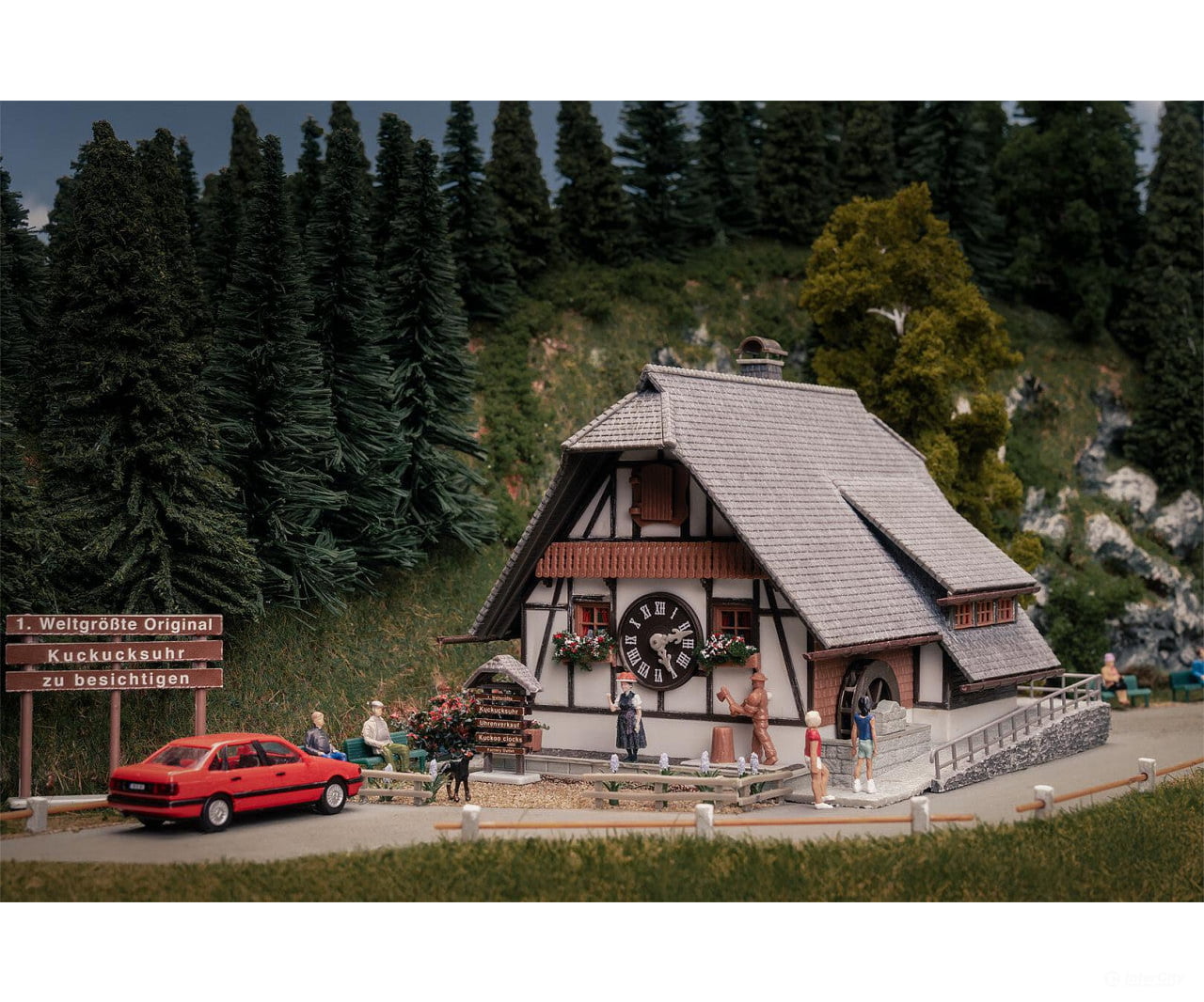 Faller 130011 HO 1st world’s largest cuckoo clock with figure Anniversary model - Structures