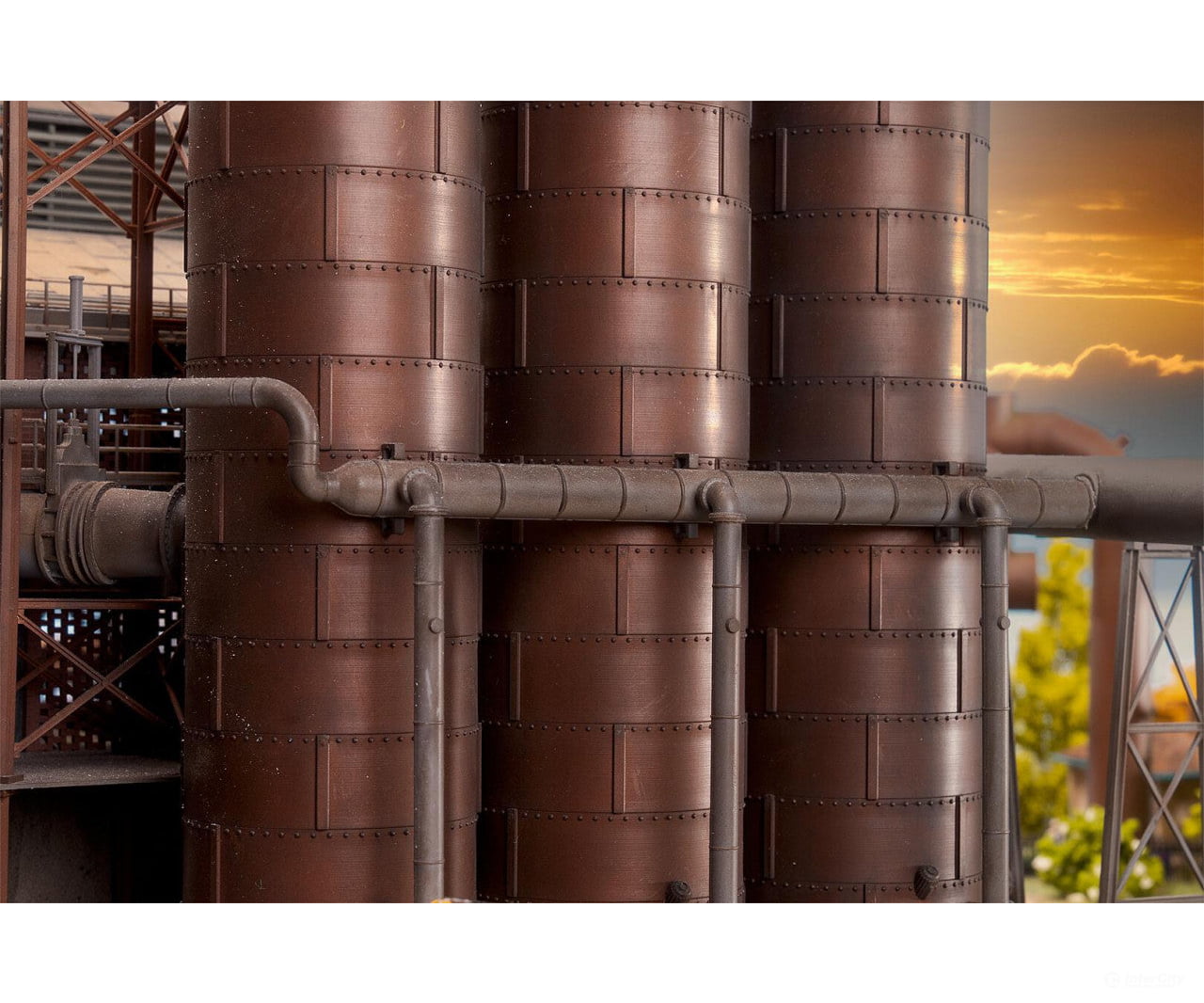 Faller 130025 HO 3 Hot blast stove - Structures
