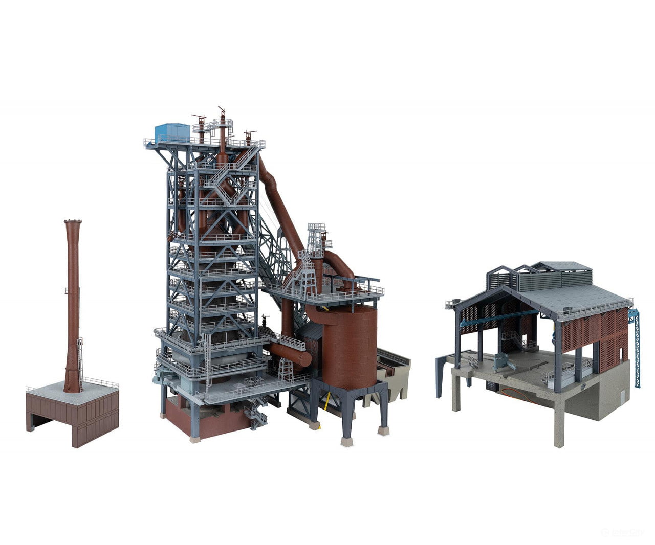 Faller 130026 HO Blast furnace with casting hall - Structures