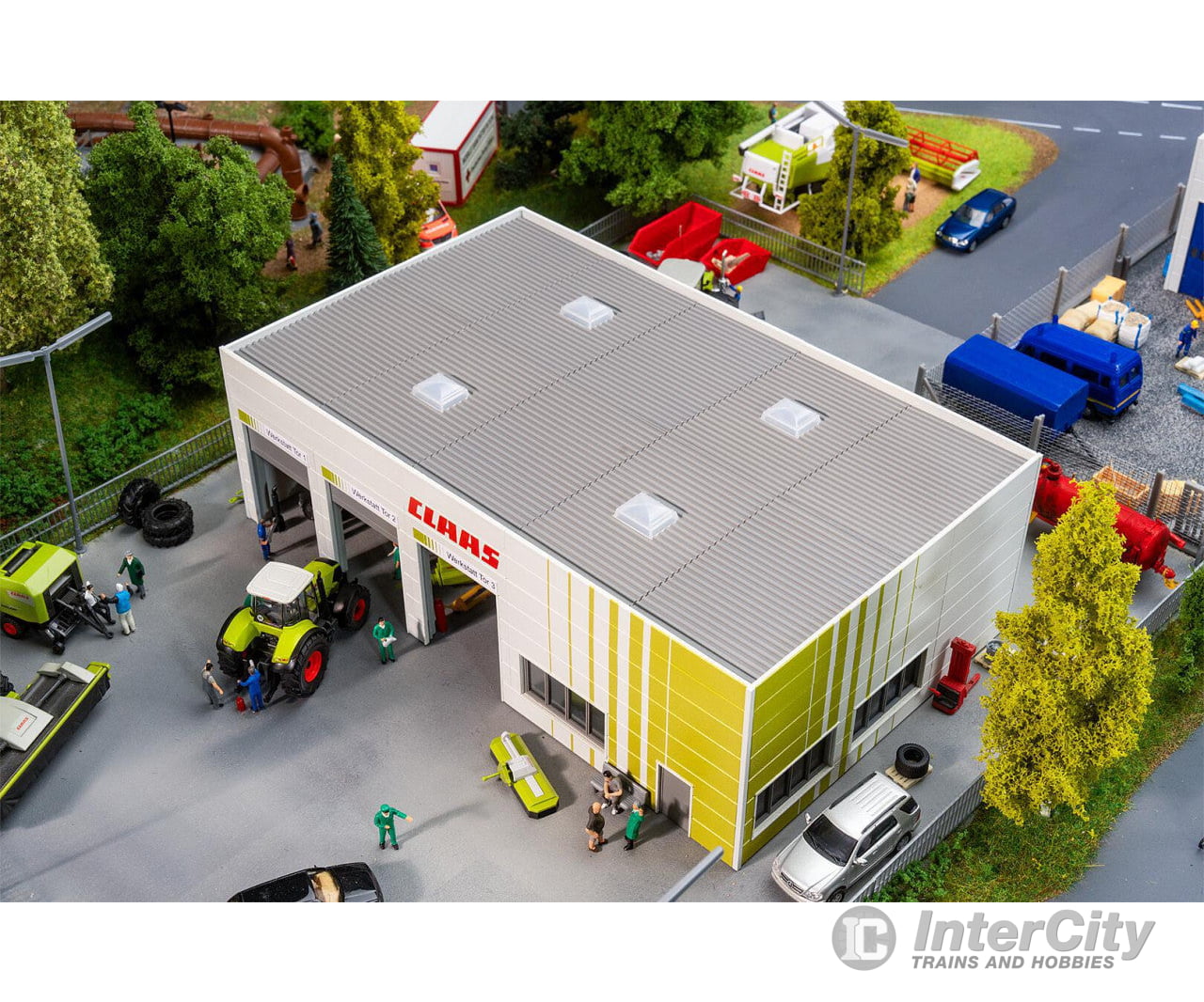 Faller 130121 HO CLAAS Agricultural machinery workshop Structures