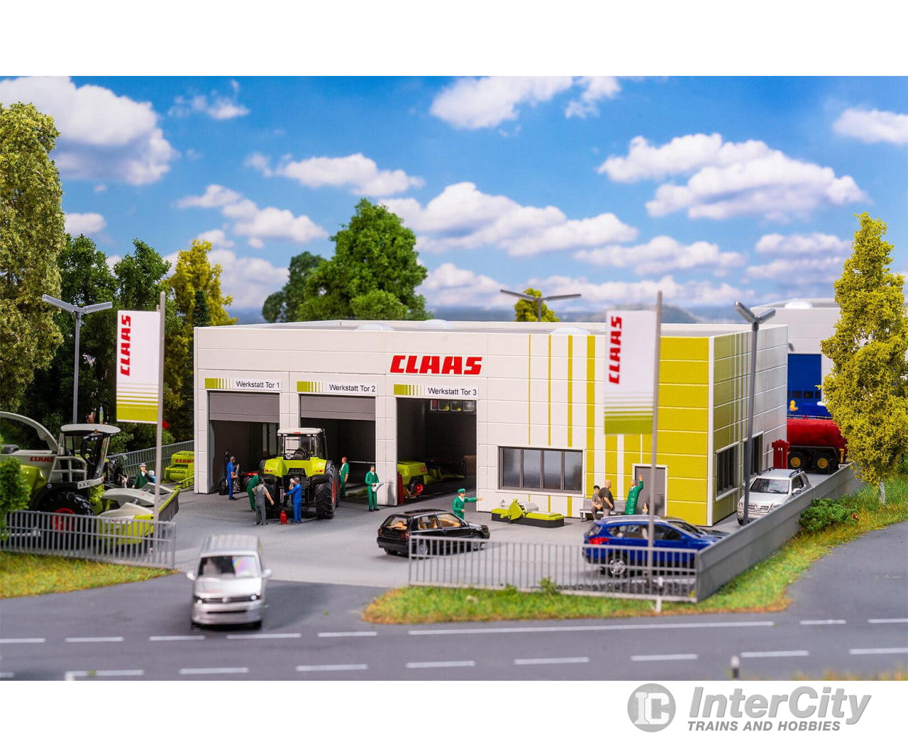 Faller 130121 HO CLAAS Agricultural machinery workshop Structures