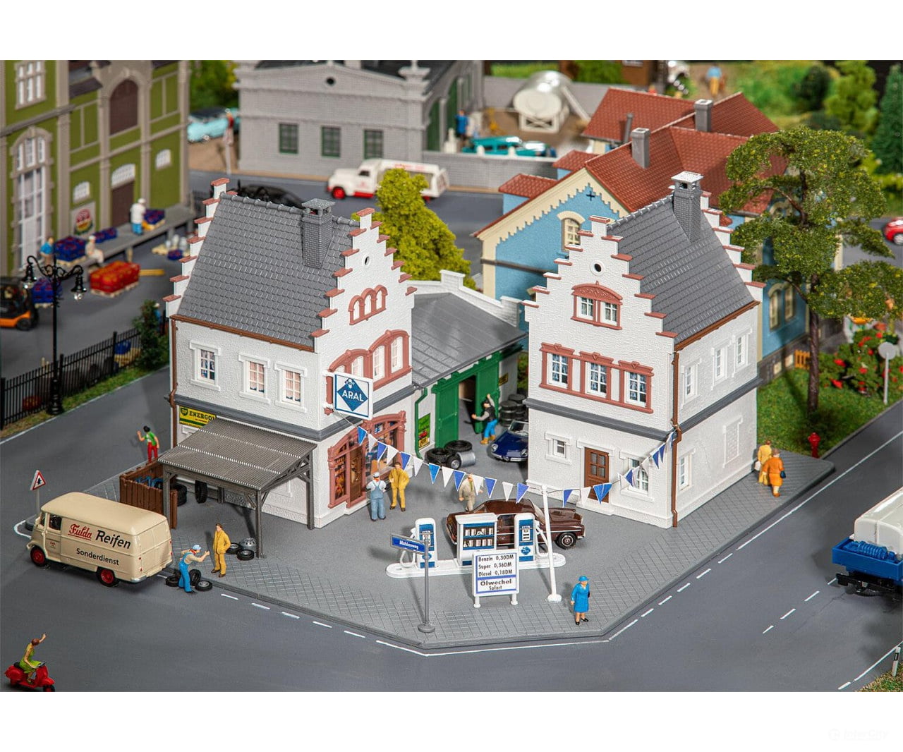 Faller 130167 Ho Hesselbach Filling Station Structures