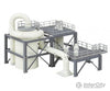 Faller 130179 Ho Steel Structure Of Apparatuses With Pipes Structures
