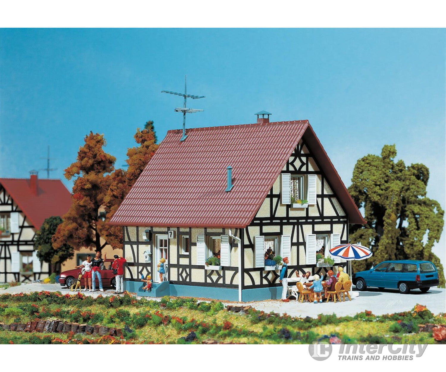 Faller 130221 Ho Half-Timbered One-Family House Structures