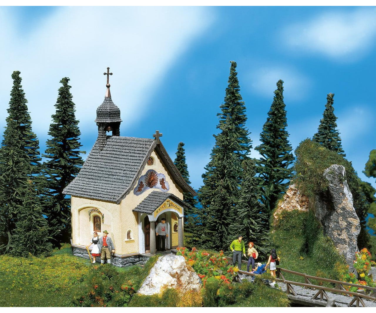 Faller 130237 Ho St. Bernhard Chapel Structures