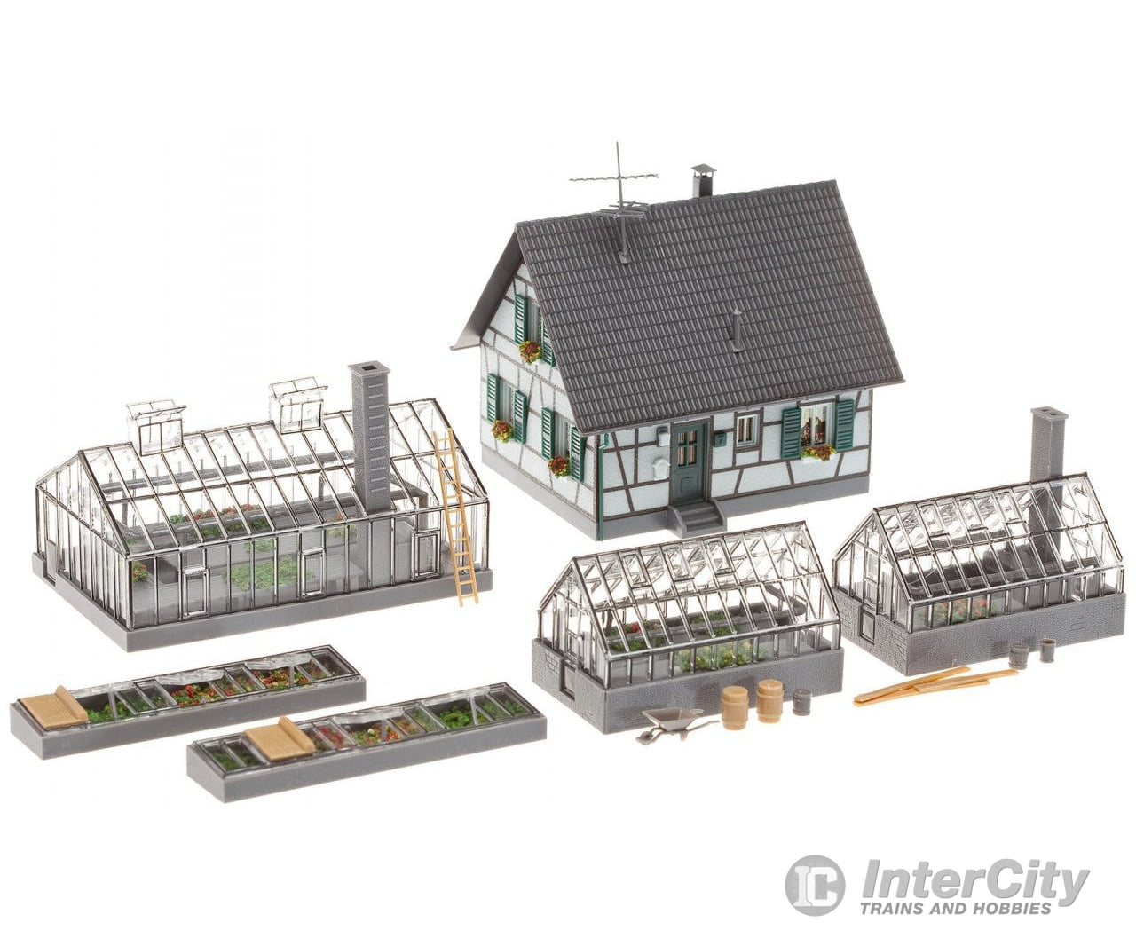 Faller 130253 Ho Garden Center Structures