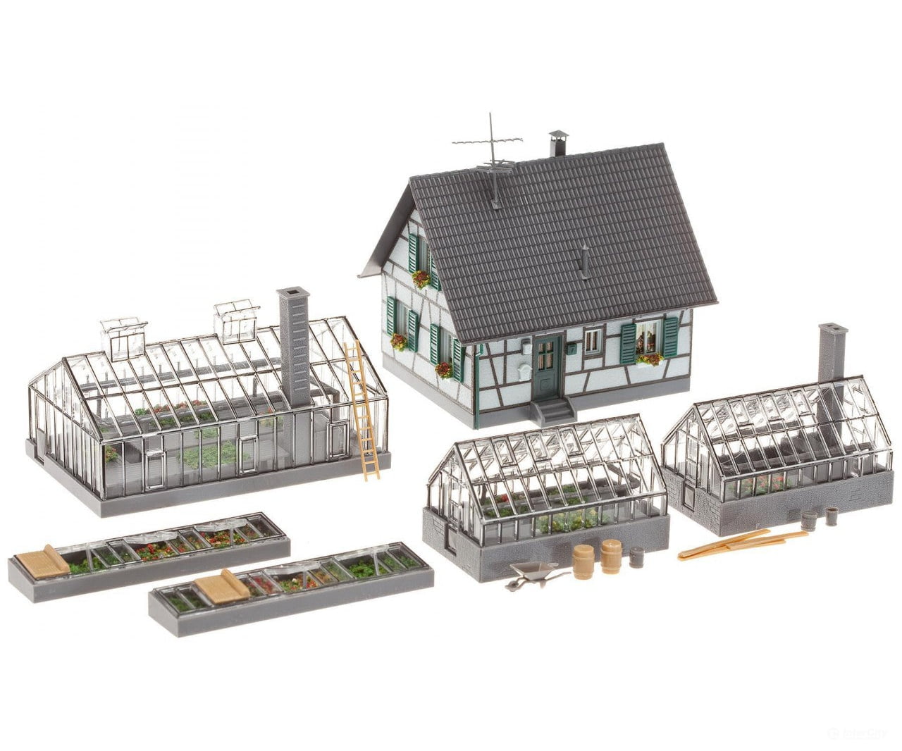 Faller 130253 Ho Garden Center Structures