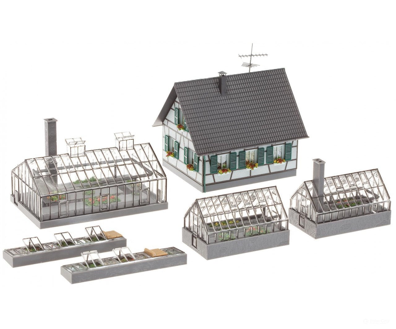 Faller 130253 Ho Garden Center Structures
