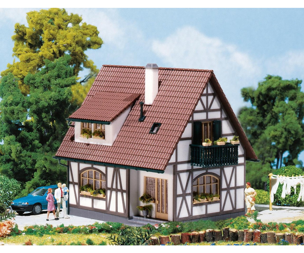 Faller 130257 Ho One-Family House Structures