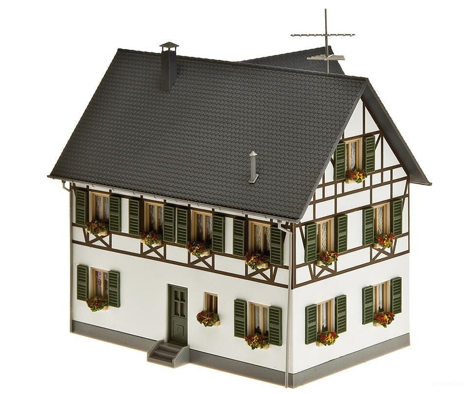 Faller 130259 Ho Half-Timbered Two-Family House Structures