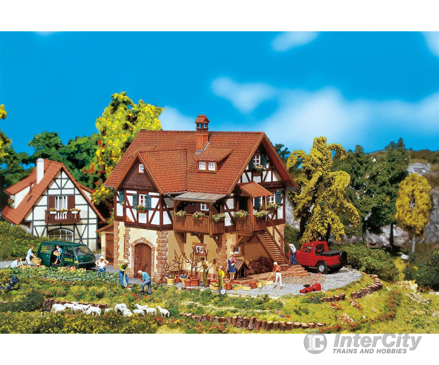 Faller 130266 H0 Half-Timbered House Structures