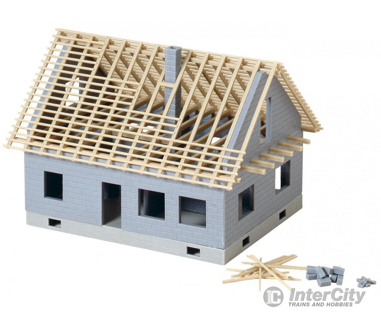 Faller 130303 Ho Detached House Under Construction Structures