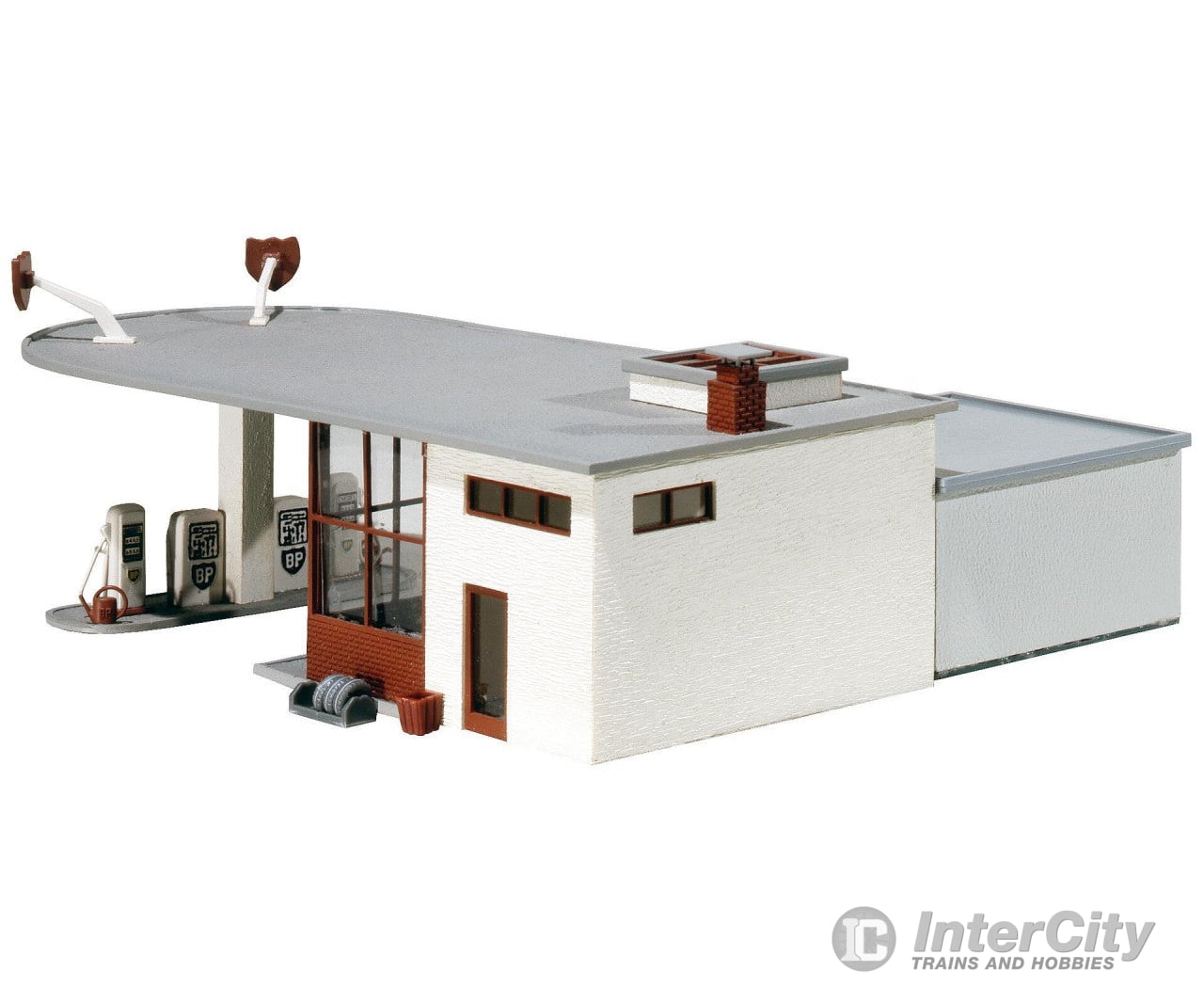 Faller 130347 Ho Bp Petrol Station Structures