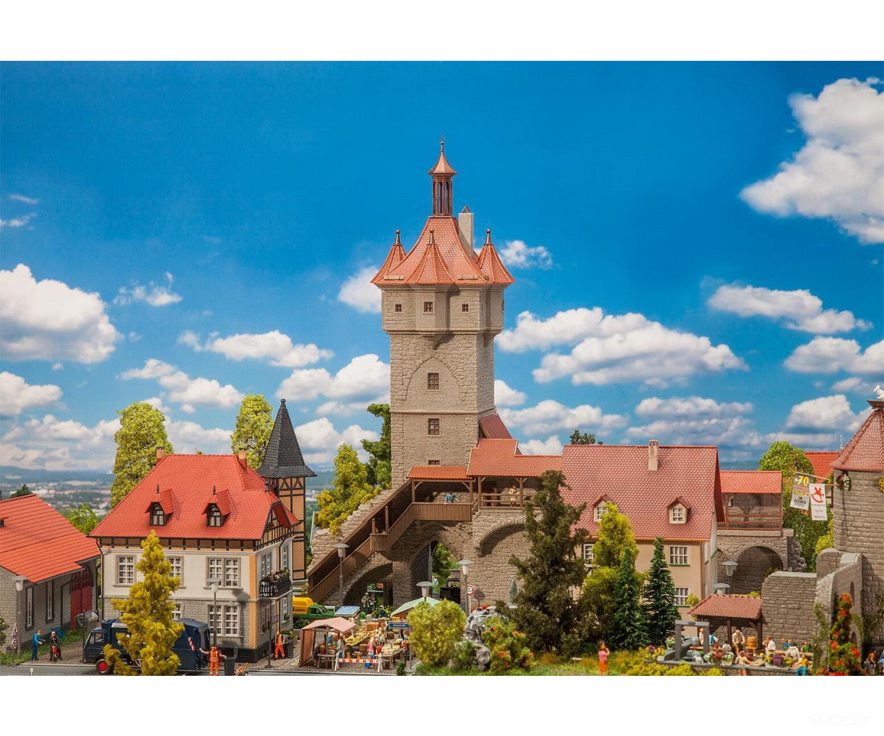 Faller 130400 Ho Historical Town Gate Structures