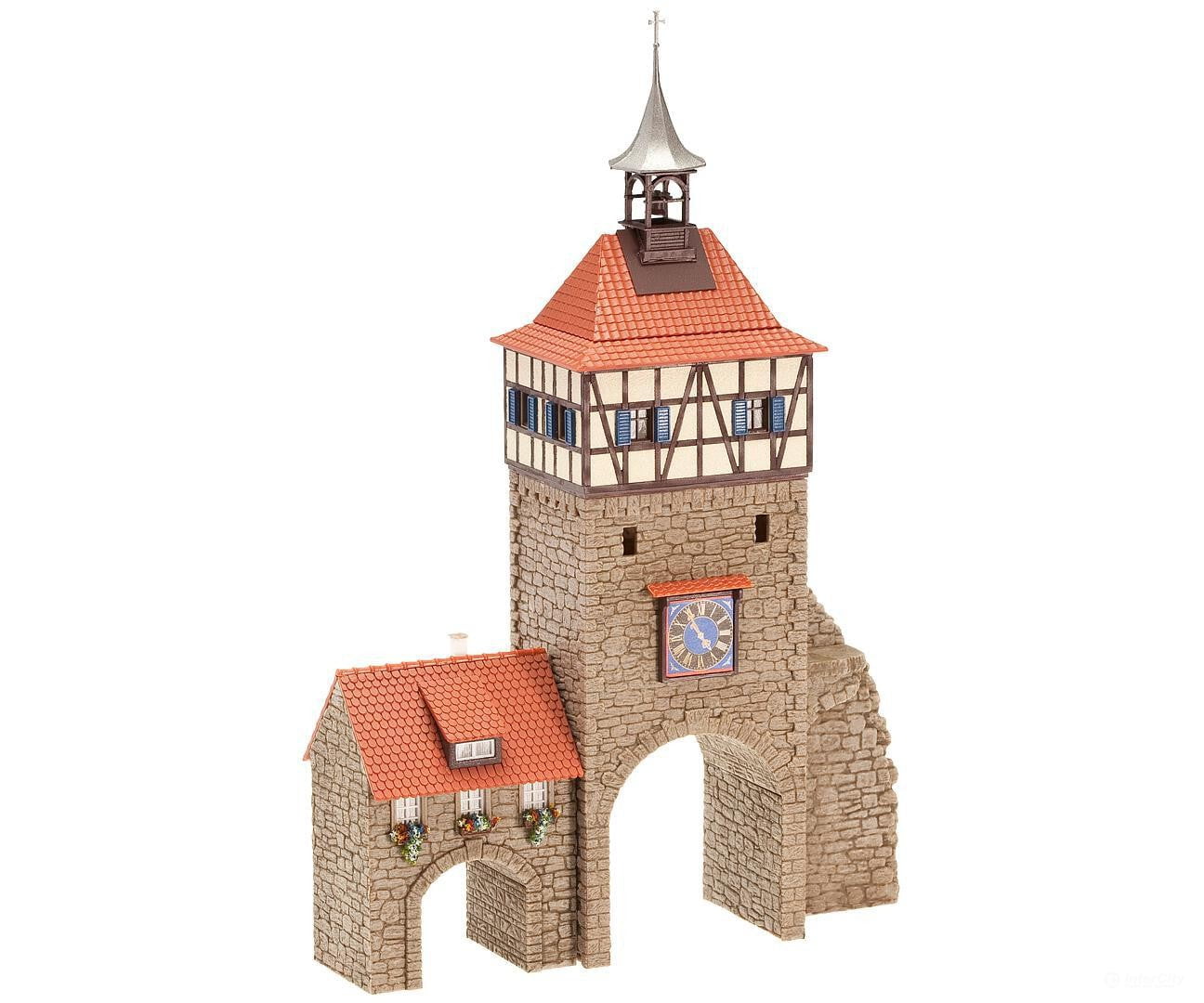 Faller 130406 Ho City Gate With Gatehouse Structures