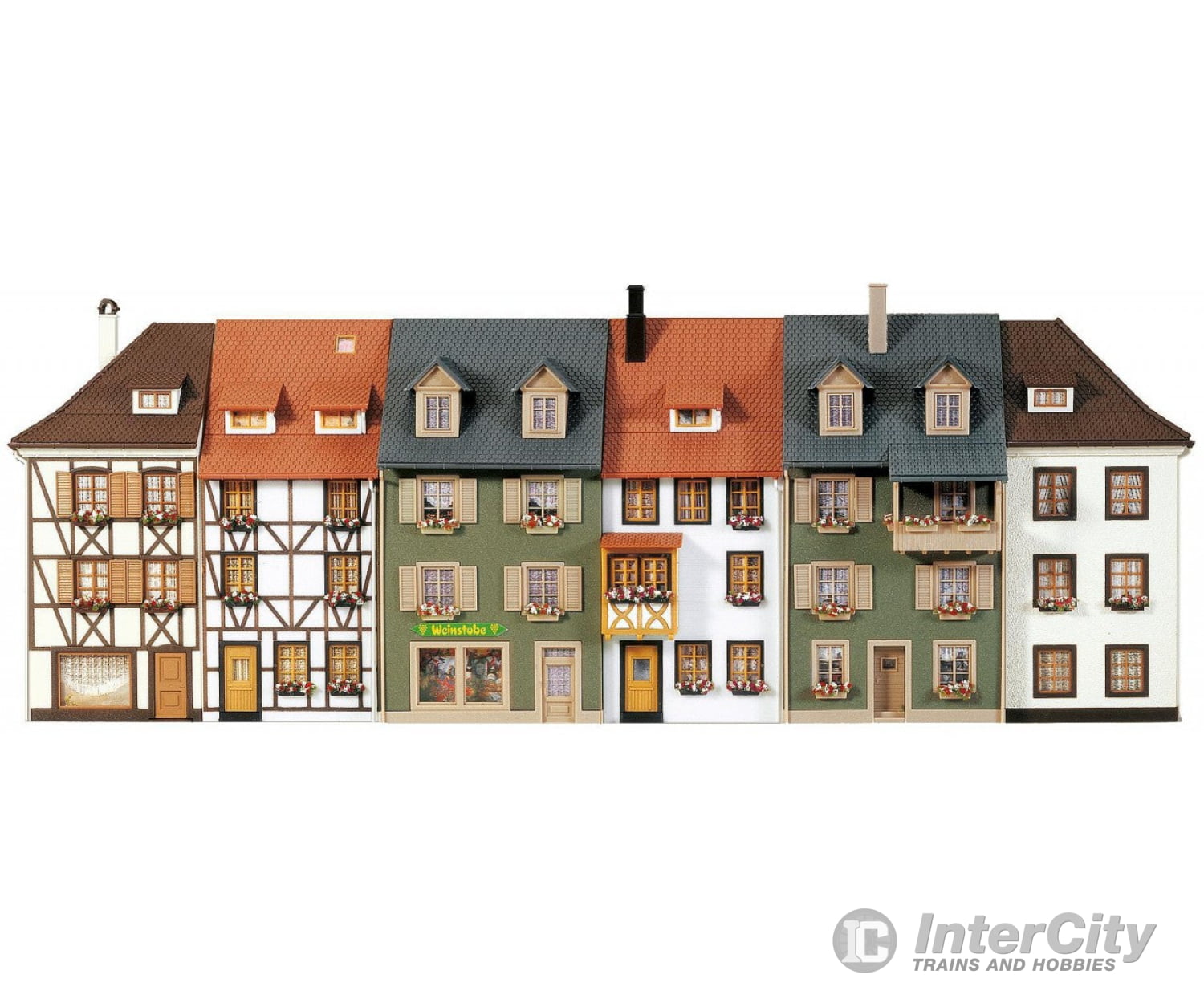 Faller 130430 Ho 6 Relief Houses Structures