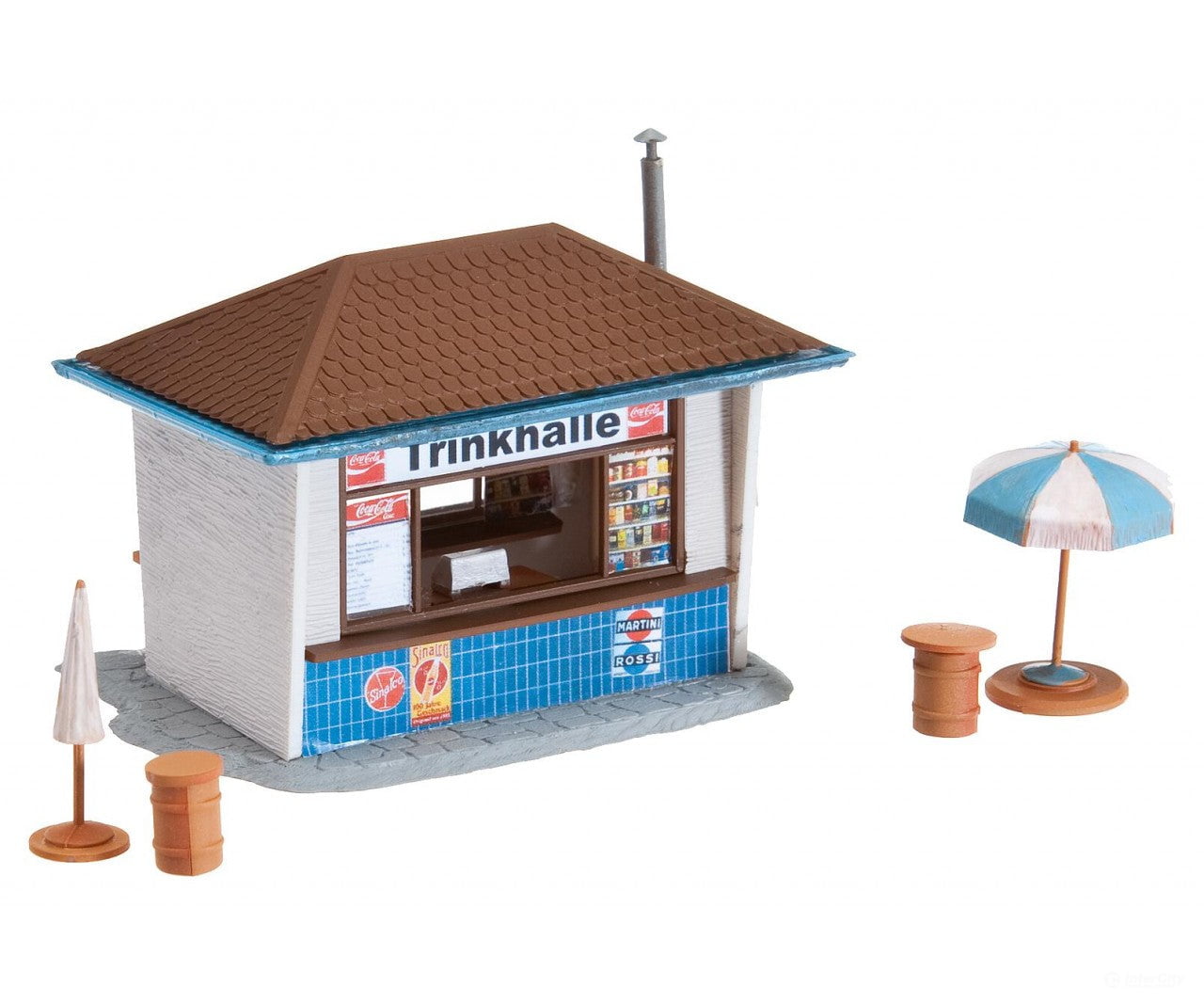 Faller 130462 Ho Kiosk Scenery Details