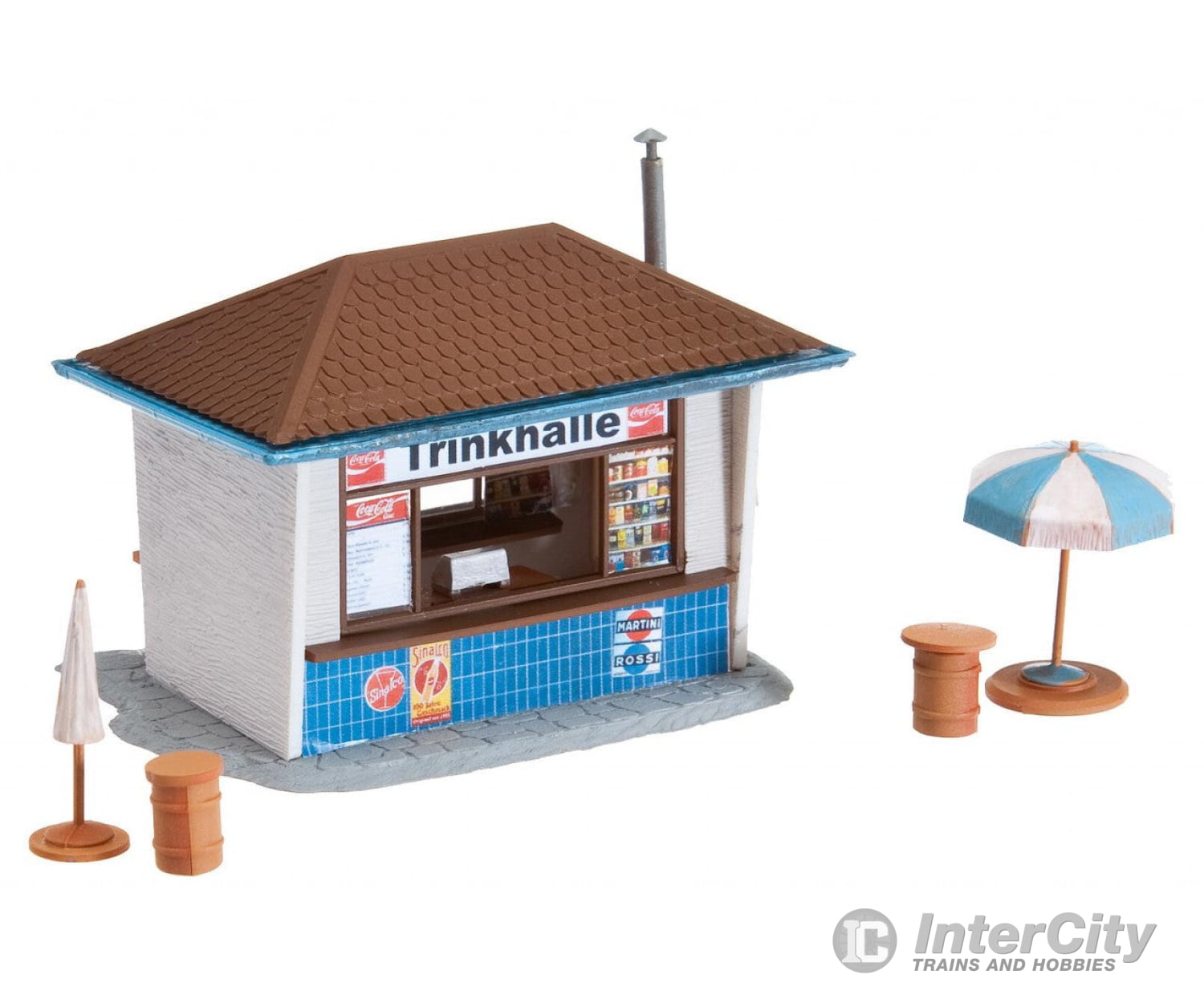 Faller 130462 Ho Kiosk Scenery Details