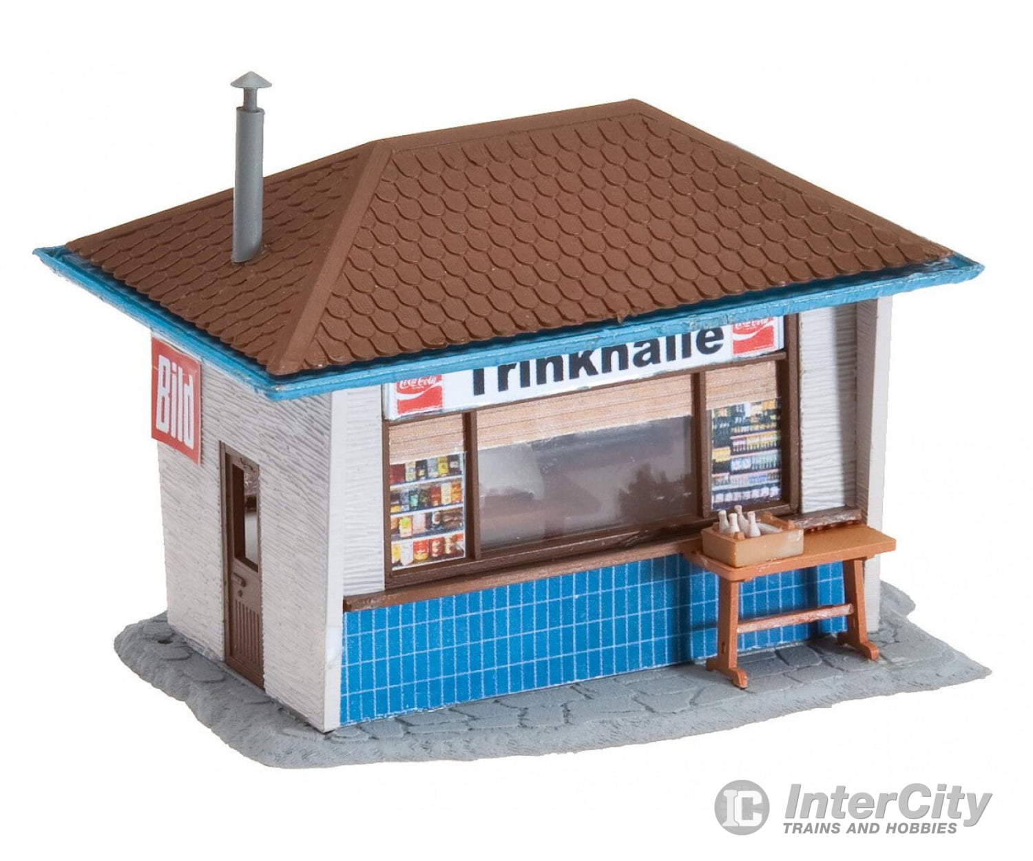 Faller 130462 Ho Kiosk Scenery Details