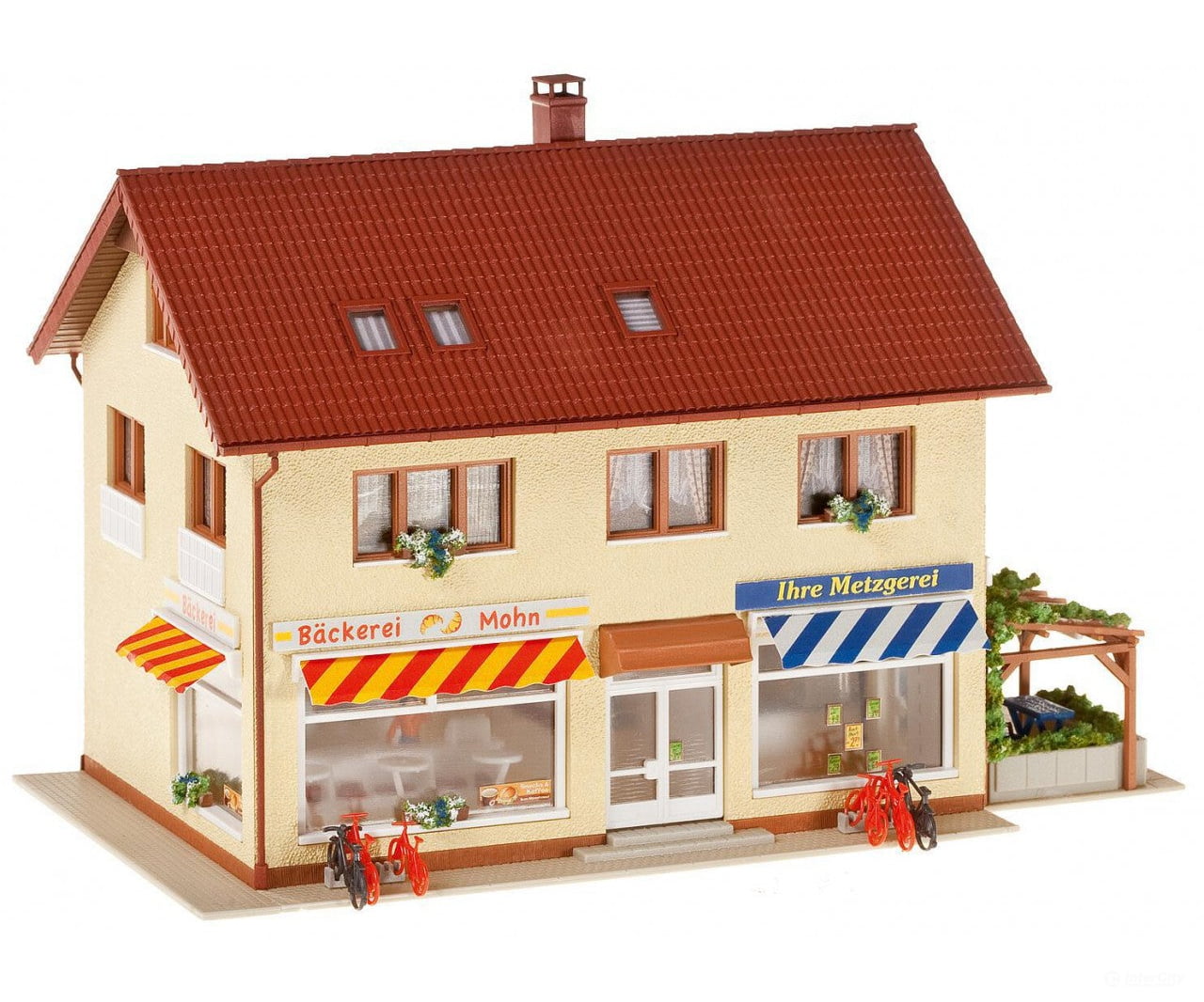 Faller 130489 Ho Butchery/Bakery Structures