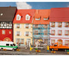 Faller 130494 Ho 2 Village Houses With Painters Scaffold Structures