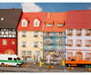 Faller 130494 Ho 2 Village Houses With Painters Scaffold Structures