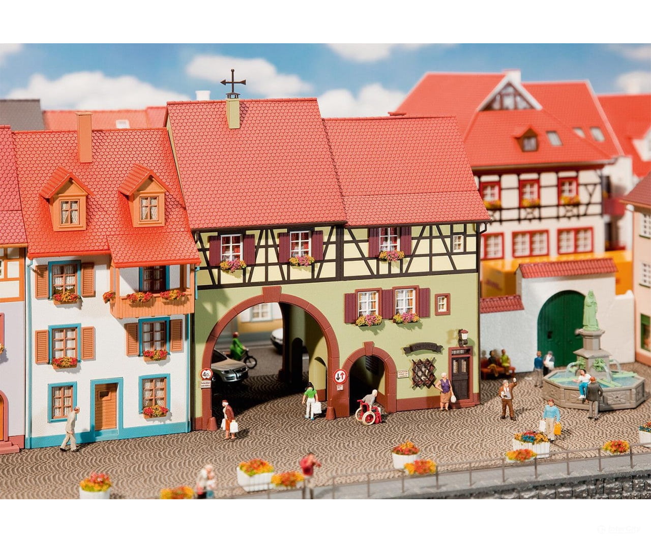 Faller 130499 Ho Niederes Tor City House Structures