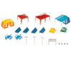 Faller 130504 Ho Set Of Camping Tents Structures